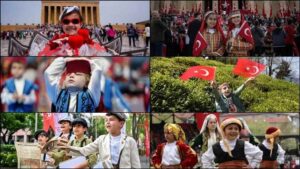 23 Nisan Ulusal Egemenlik ve Çocuk Bayramı coşkuyla kutlandı
