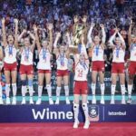 A Milli Kadın Voleybol Takımı, üst üste ikinci kez Avrupa şampiyonu