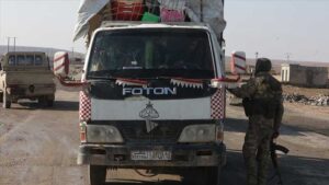 AA ekibi, Suriye ordusu ve terör örgütü YPG'nin Haseke'deki temas noktasını görüntüledi