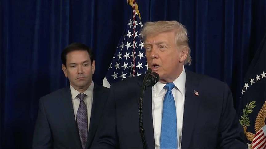 ABD Başkanı Trump Makul geçiş yapabileceğimiz bir zamana kadar (Venezuela'yı) yönetmeye devam edeceğiz