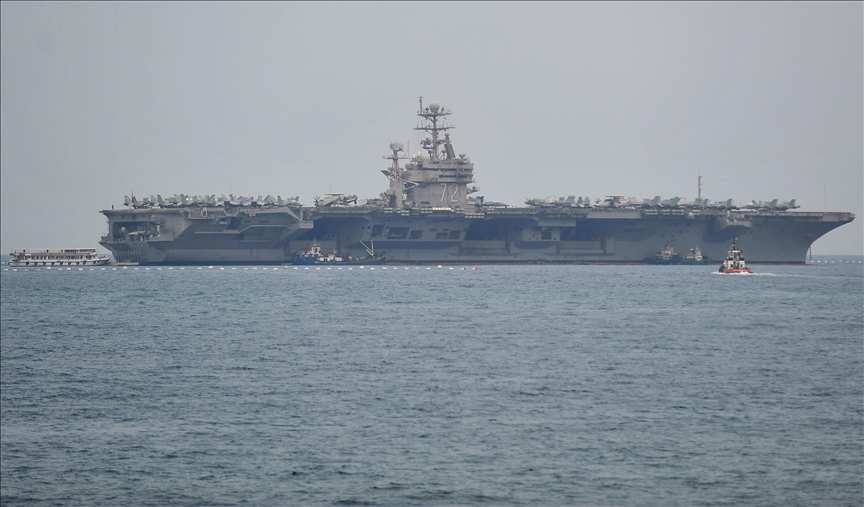 ABD Savunma Bakanı'ndan, USS Abraham Lincoln uçak gemisinin Orta Doğu'ya hızla konuşlandırılması talimatı
