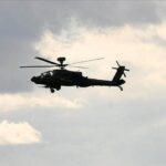 ABD ordusuna ait Apache tipi helikopter Hürmüz Boğazı yakınlarında düştü