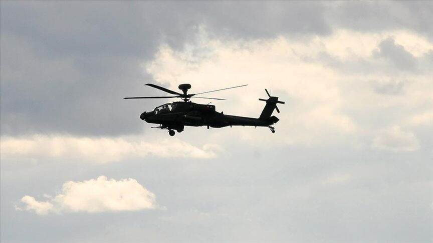 ABD ordusuna ait Apache tipi helikopter Hürmüz Boğazı yakınlarında düştü