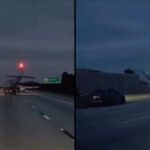 ABD'nin Florida eyaletinde küçük uçak otoyola acil iniş yaparken otomobile çarptı