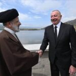 Aliyev ve Reisi, Azerbaycan-İran sınırında Kız Kalesi ve Hudaferin barajlarının açılışını yaptı