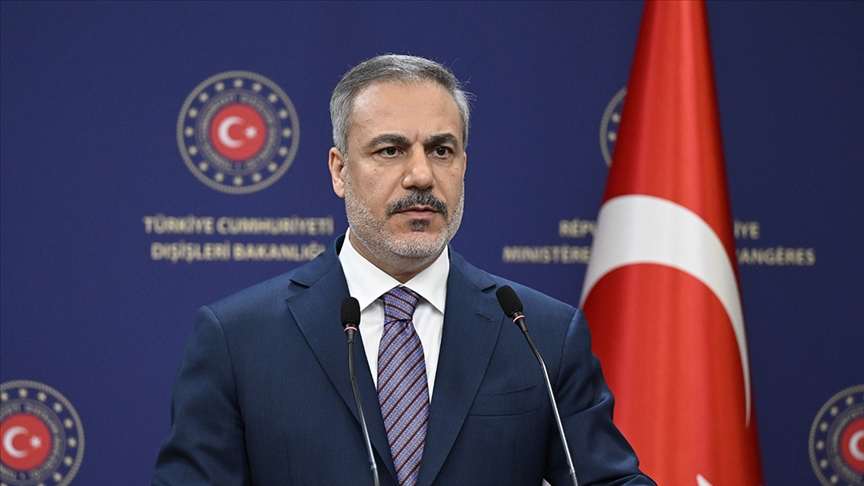 Bakan Fidan Türkiye, haklı davalarında Filistinli kardeşlerinin yanında olmaya devam edecek