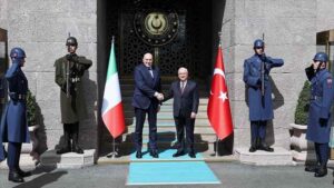 Bakan Güler, İtalya Savunma Bakanı Guido Crosetto ile bir araya geldi