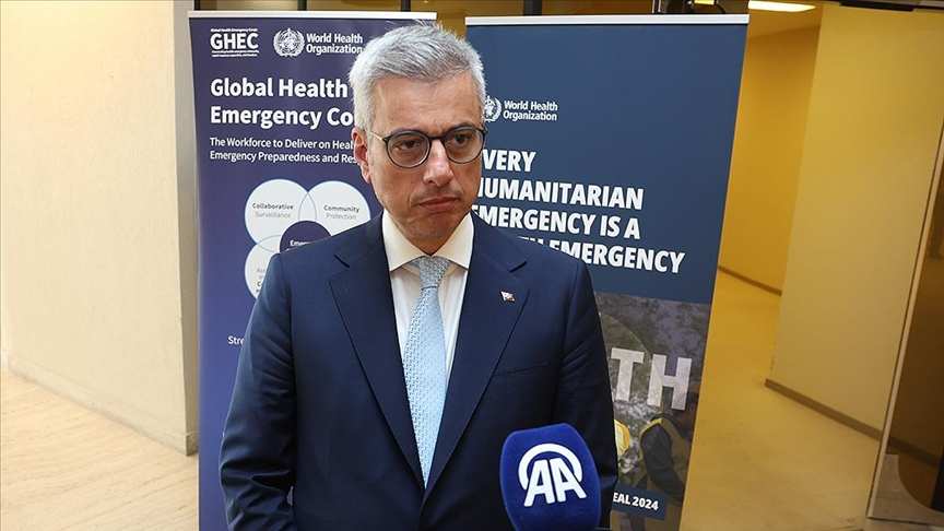 Bakan Memişoğlu DSÖ'nün Filistin'le ilgili bir bildiri ve rapor hazırlaması için öncülük ediyoruz