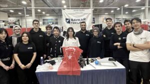Baykar Fen Lisesi öğrencileri ABD'de düzenlenen robotik yarışmasında çeyrek finale yükseldi
