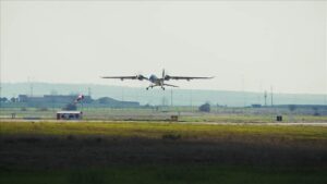 Bayraktar AKINCI'dan fırlatılan TÜBİTAK SAGE'nin milli mühimmatları hedefi tam isabetle vurdu