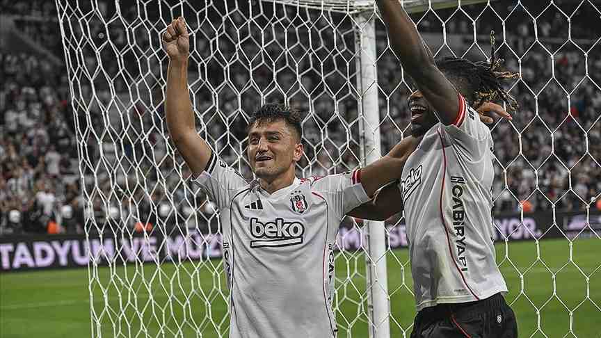 Beşiktaş, 3 puanı uzatmalarda Cengiz Ünder'in golüyle aldı