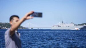 Boğaz geçişinden çektiği fotoğrafları #TeknofestMaviVatan etiketiyle NSosyal'den paylaşanlar hediye kazanacak