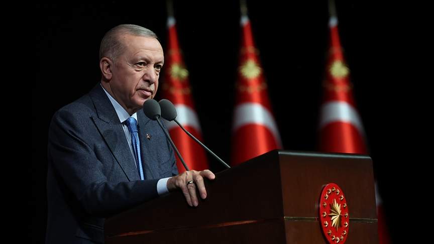 Cumhurbaşkanı Erdoğan 105 sene evvel Sivas'ta bağımsızlık aşkıyla yakılan meşale bugün de yolumuzu aydınlatmaktadır