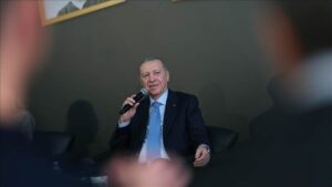 Cumhurbaşkanı Erdoğan 23 yıllık iktidarlarımız boyunca hep gençlerle omuz omuza yürüdük