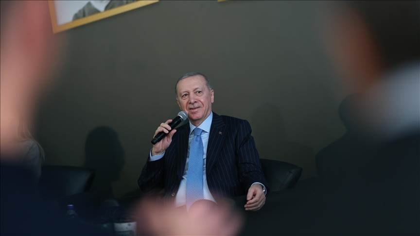 Cumhurbaşkanı Erdoğan 23 yıllık iktidarlarımız boyunca hep gençlerle omuz omuza yürüdük