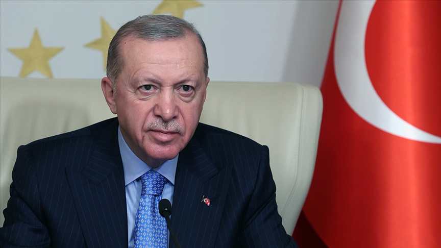 Cumhurbaşkanı Erdoğan AB'ye tam üyelik hedefimizi muhafaza ediyoruz