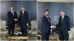 Cumhurbaşkanı Erdoğan Antalya Diplomasi Forumu'nda liderlerle bir araya geldi