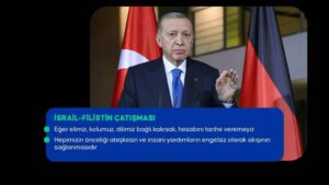 Cumhurbaşkanı Erdoğan Bizim İsrail'e borcumuz yok, ama borçlu olanlar rahat konuşamıyor
