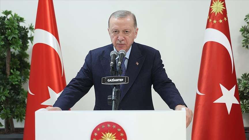 Cumhurbaşkanı Erdoğan Gaziantep'te 14 bin konutumuzun yapımı hızla sürüyor