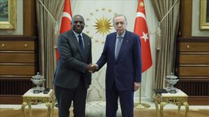 Cumhurbaşkanı Erdoğan, İngiltere Dışişleri Bakanı Lammy'yi kabul etti