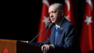 Cumhurbaşkanı Erdoğan Kıbrıs Türkü kardeşlerimizin iradesini sandığa yansıttığı seçimin hayırlı olmasını diliyorum