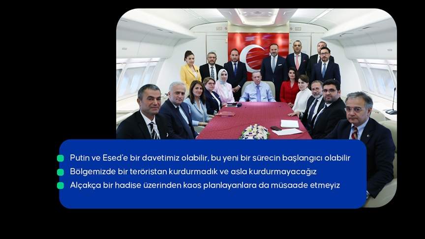 Cumhurbaşkanı Erdoğan Komşumuz Suriye’ye dostluk elimizi daima uzattık ve uzatırız
