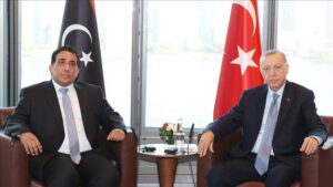 Cumhurbaşkanı Erdoğan, Libya Başkanlık Konseyi Başkanı Menfi ile telefonda görüştü