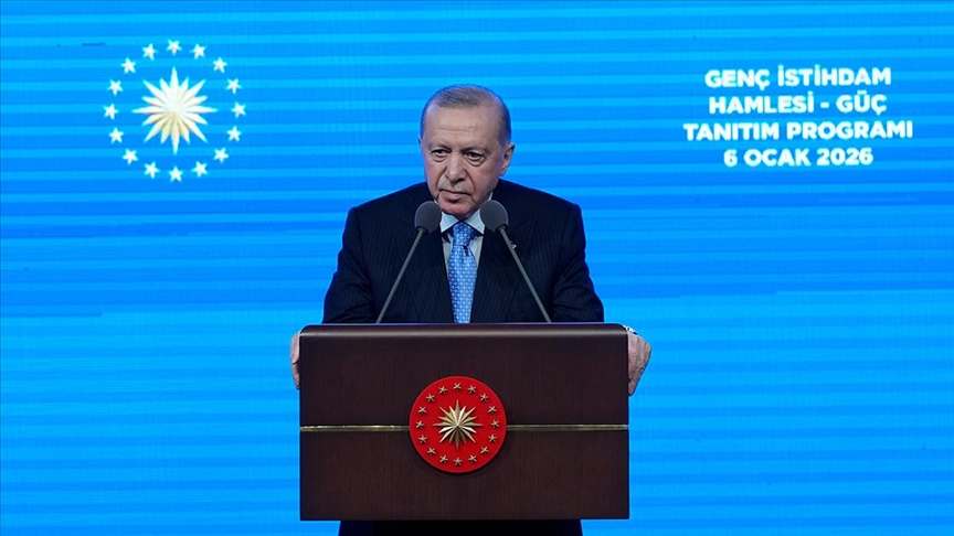 Cumhurbaşkanı Erdoğan Önümüzdeki 3 yılda 3 milyondan fazla gencimizi istihdama kazandıracağız