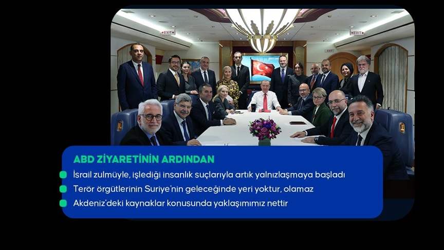 Cumhurbaşkanı Erdoğan Sayın Trump'la samimi, yapıcı ve verimli atmosferde görüşmelerimizi gerçekleştirdik