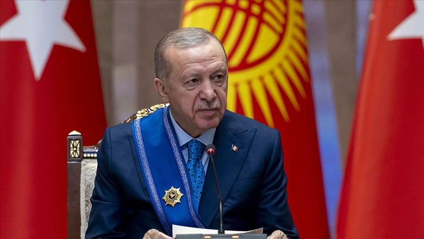 Cumhurbaşkanı Erdoğan Türk dünyası olarak Gazze'de yaşanan insanlık dramı karşısında güçlü duruş sergilememiz gerekiyor