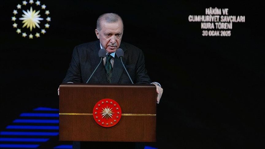 Cumhurbaşkanı Erdoğan Türk yargısı sadece Türk milleti adına karar verir