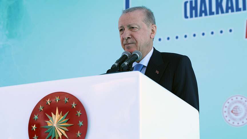Cumhurbaşkanı Erdoğan Türkiye'yi en uzun ve en hızlı metro hattıyla buluşturuyoruz