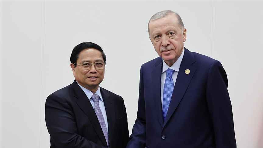 Cumhurbaşkanı Erdoğan, Vietnam Başbakanı Pham, Özbekistan Cumhurbaşkanı Mirziyoyev ve Venezuela Devlet Başkanı Maduro ile görüştü ile görüştü