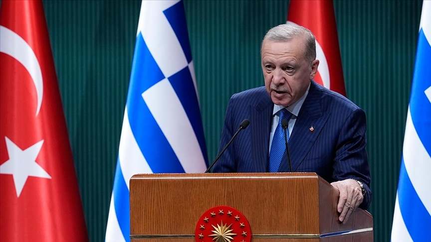 Cumhurbaşkanı Erdoğan Yunanistan'la terörle mücadele konusunda anlayış birliğimiz giderek güçleniyor