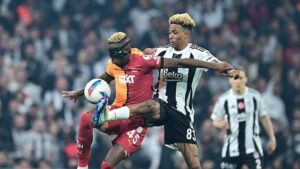 Derbide kazanan Beşiktaş