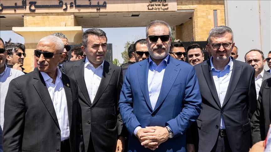 Dışişleri Bakanı Fidan 2 milyon Filistinli, insanlığın gözü önünde ölüyor