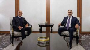 Dışişleri Bakanı Fidan, ABD'nin Ankara Büyükelçisi ve Suriye Özel Temsilcisi Barrack'ı kabul etti