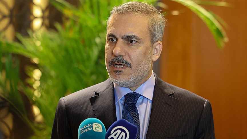 Dışişleri Bakanı Fidan Türkiye'nin Libya'nın bütünlüğüne, istikrarına, refahına olan desteğini yineledim