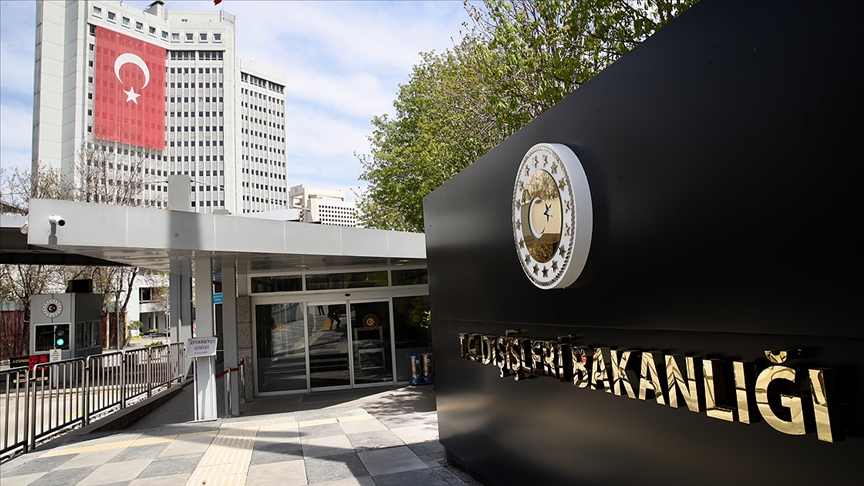 Dışişleri Bakanlığı İsrail, insani yardım görevlilerini de öldürerek insanlığa karşı suç işlemeye devam etmekte
