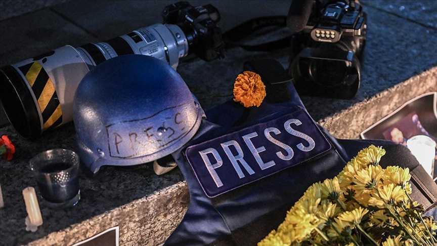 Filistinli Gazeteciler Sendikası İsrail'in Gazze'ye saldırılarında iki ayda 75 gazeteci öldürüldü