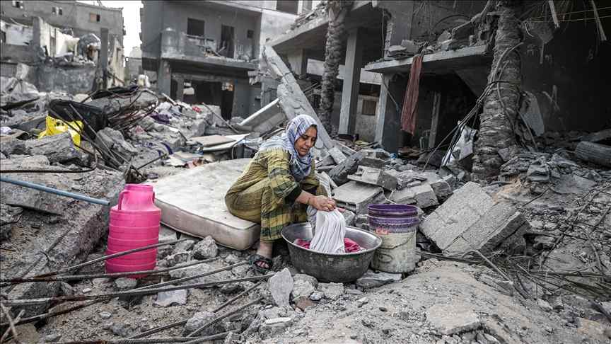 Gazze'deki insani ara Filistinlilerin haftalardır yaşadığı felaketi gözler önüne serdi