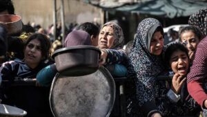 Gazze'ye gıda yardımının ulaştırılamaması şiddetli açlık yaşayan halkı çaresiz bıraktı