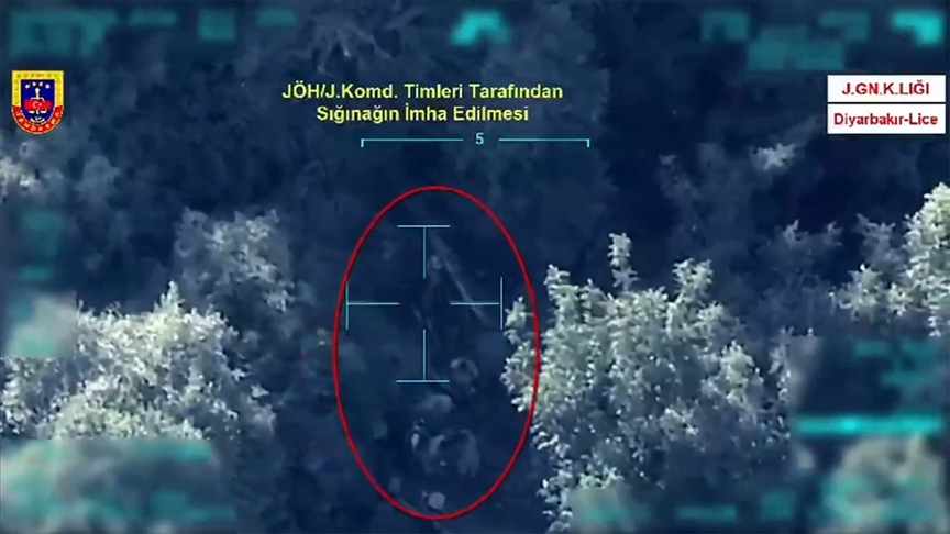 Gürz-14 operasyonunda kırmızı ve gri kategoride aranan 2 terörist etkisiz hale getirildi