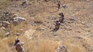 Gürz-25 operasyonlarında teröristlerin kullandığı 37 mağara, sığınak ve barınma alanı imha edildi