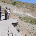 Hakkari'deki heyelanda yaklaşık 8 milyon metreküp toprağın hareket ettiği belirlendi