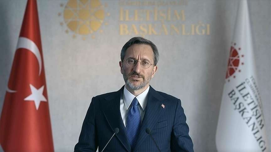 İletişim Başkanı Altun'dan, Yunan basınında yer alan dezenformasyon içerikli habere ilişkin paylaşım