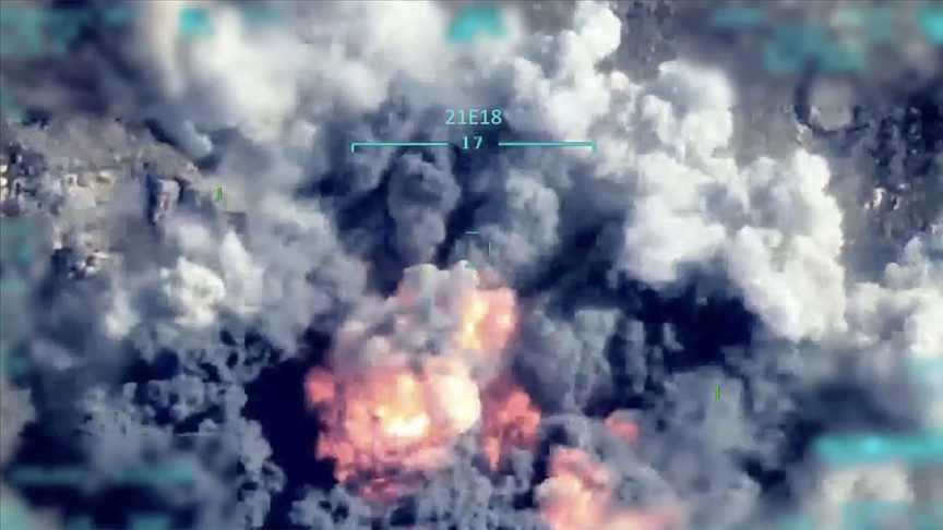 Irak ve Suriye'nin kuzeyinde 7 PKK'lı terörist etkisiz hale getirildi