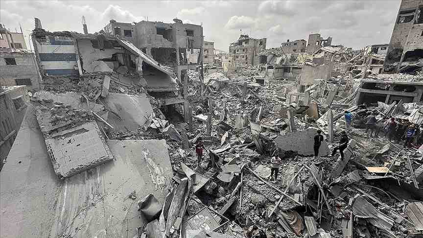 İsrail'in Gazze'nin doğusuna düzenlediği saldırıda 38 Filistinli öldü