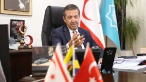 KKTC Dışişleri Bakanı Ertuğruloğlu: Türkiye'nin Kıbrıs'a müdahale hakkından vazgeçmeyiz
