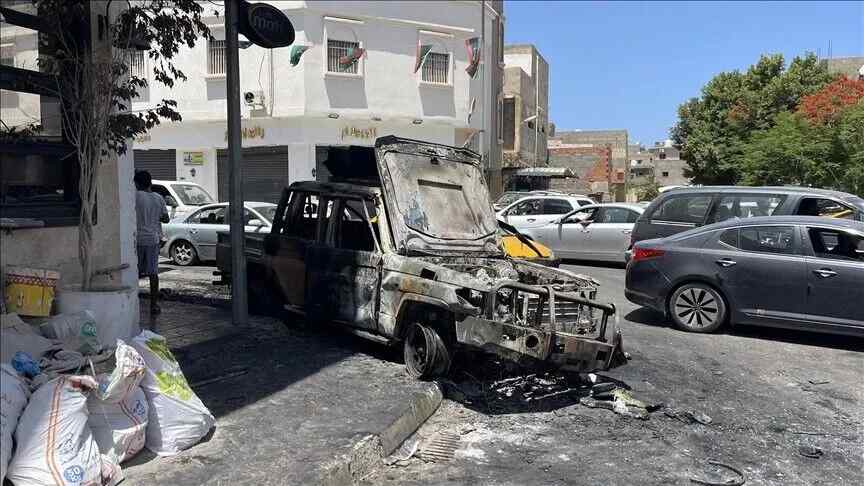 Libya medyası Ülkenin batısındaki Surman ve Zaviye kentlerindeki çatışmalarda 8 kişi öldü